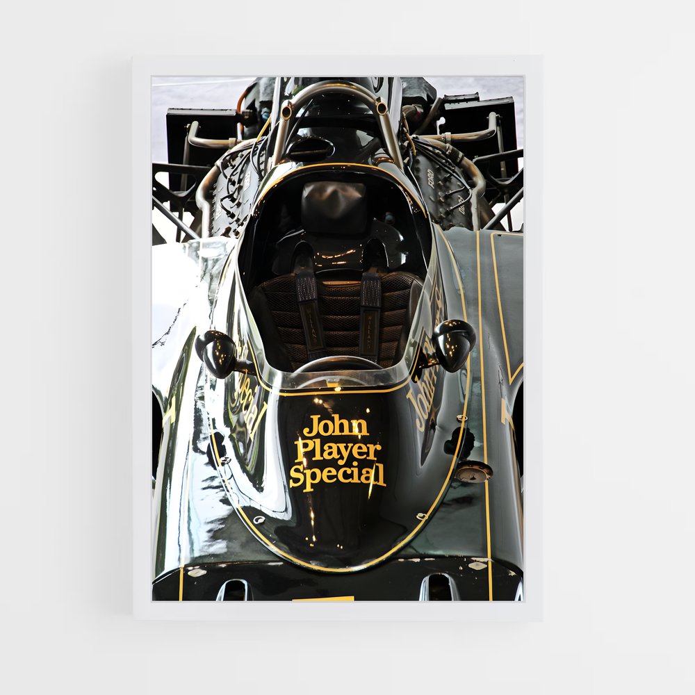Poster Lotus Racer – affiche Voitures de Formule 1 (vue 3)